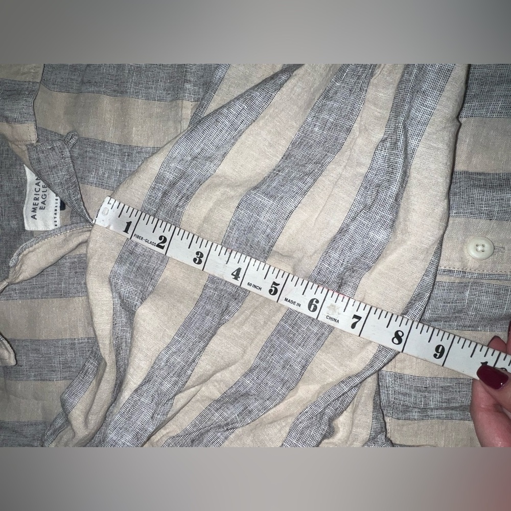 AE Linen Blend Mechanic Shirt - Picture 10 of 10